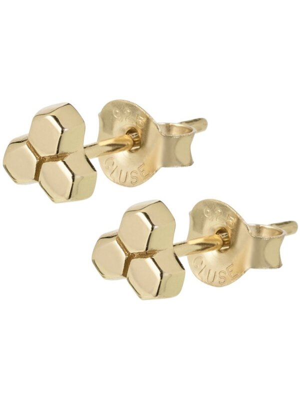 CLUSE Essentielle Three Hexagon Γυναικεία Σκουλαρίκια Χρυσά CLJ51017