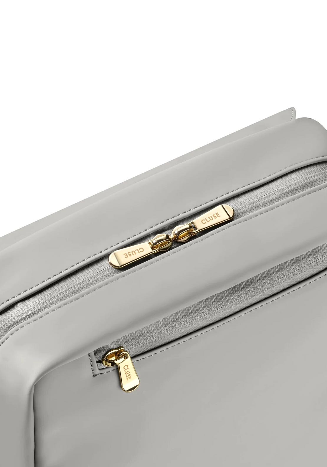 Σακίδιο Πλάτης Cluse Nuitée Petite Backpack, Light Grey, Gold Colour