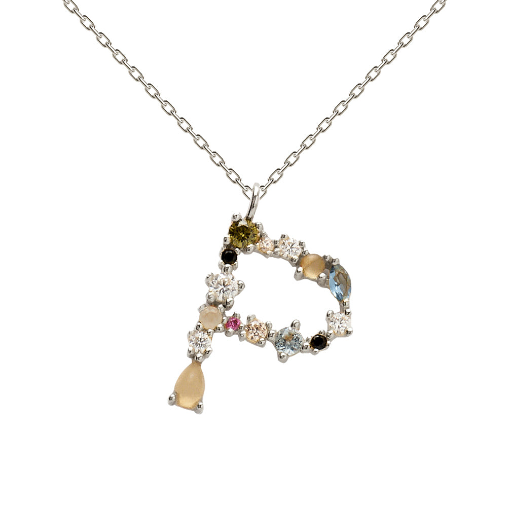 PD Paola P NECKLACE SILVER