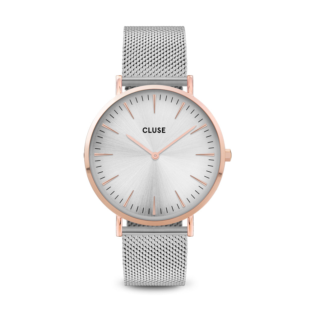 Cluse la boheme mesh rose gold/silver