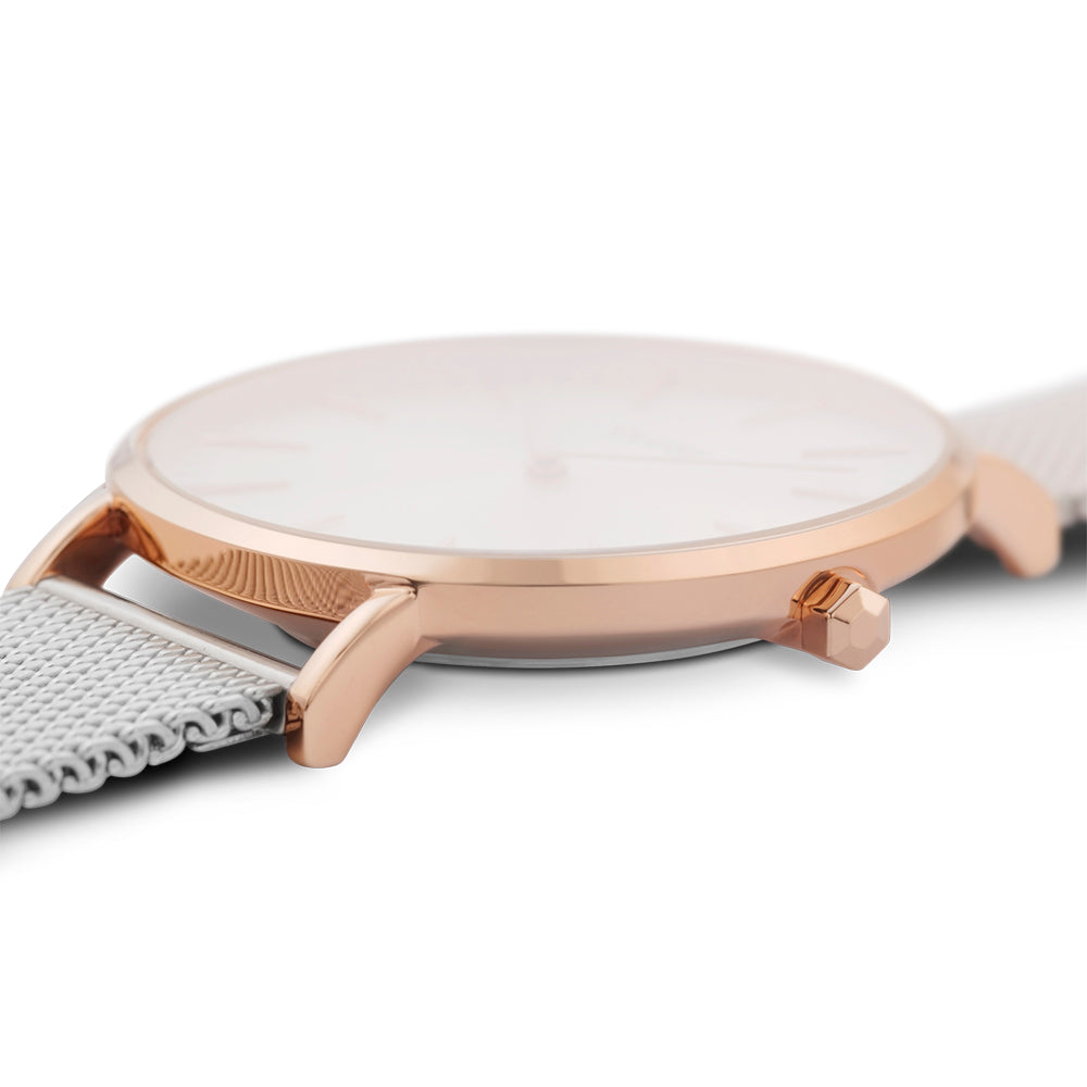 Cluse la boheme mesh rose gold/silver