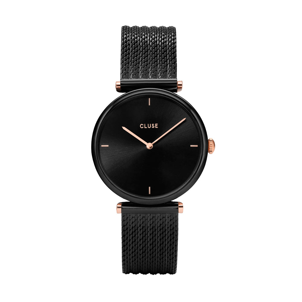 Cluse triomphe mesh black/black
