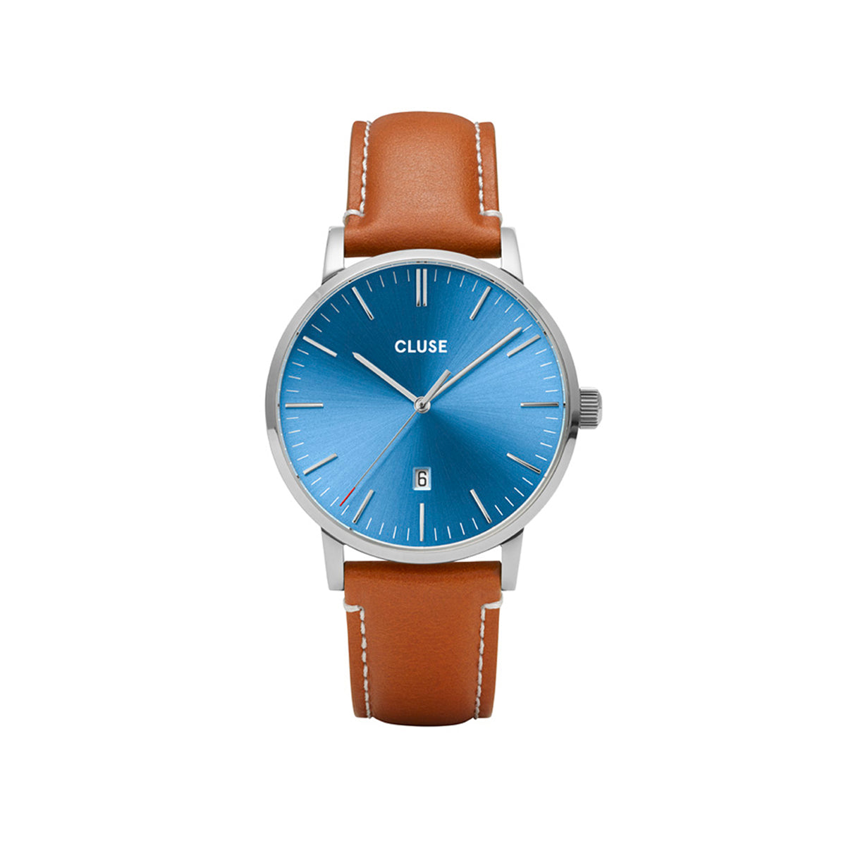 Cluse Aravis Leather Brown/Blue