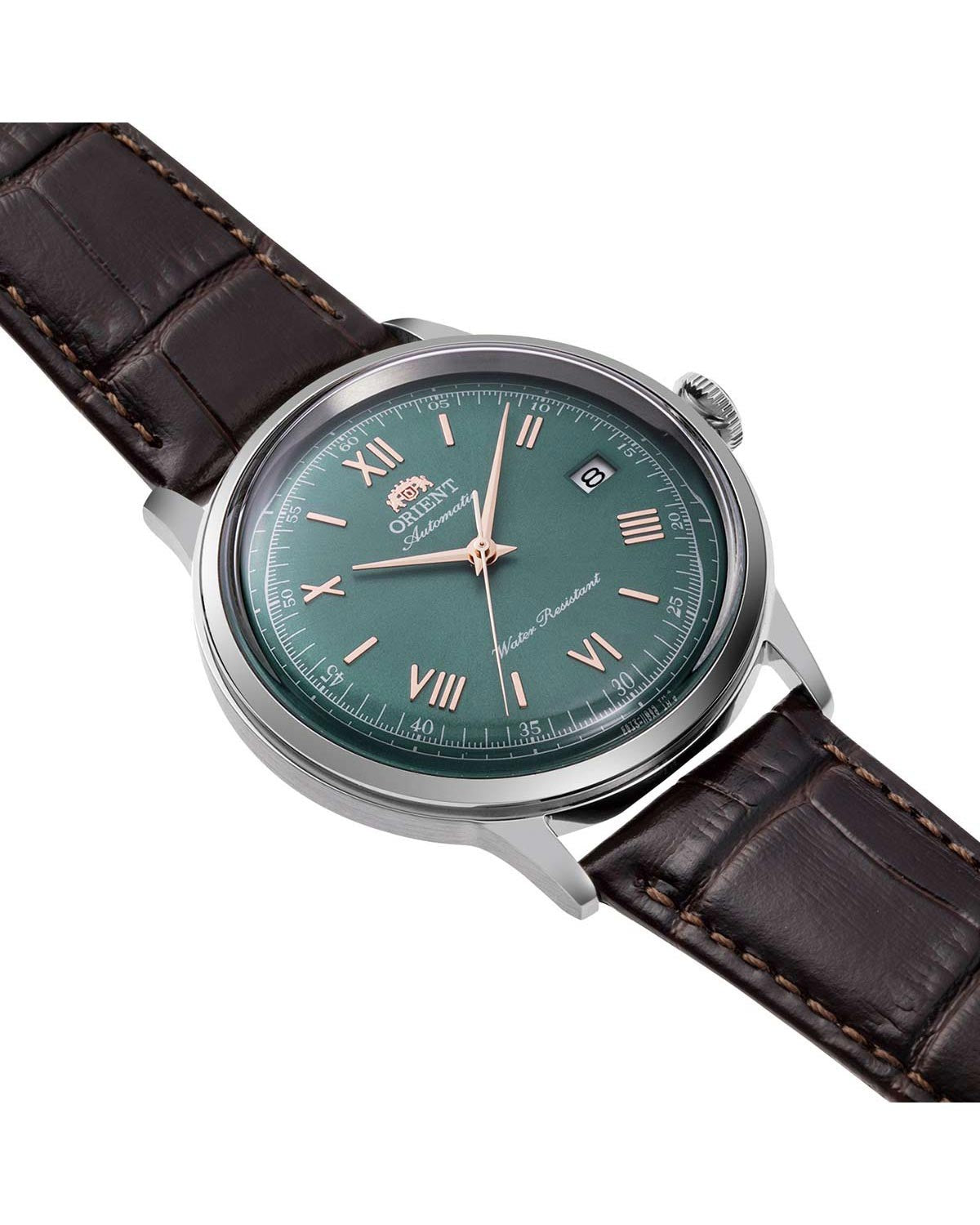 Ρολόι ORIENT Classic Bambino Automatic Brown Leather Strap