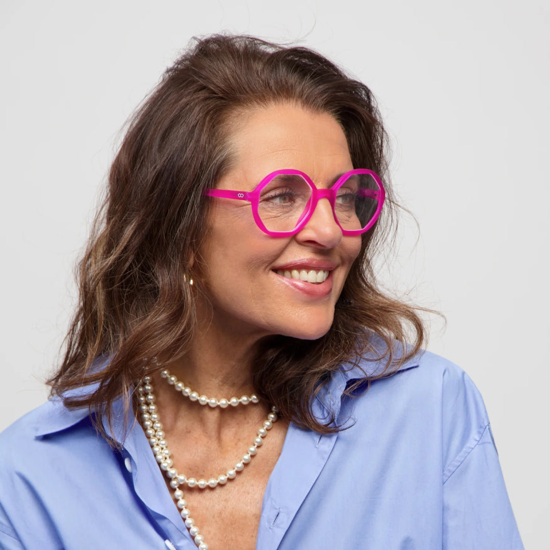 Looplabb Lolita Crystal Champagne Reading Glasses