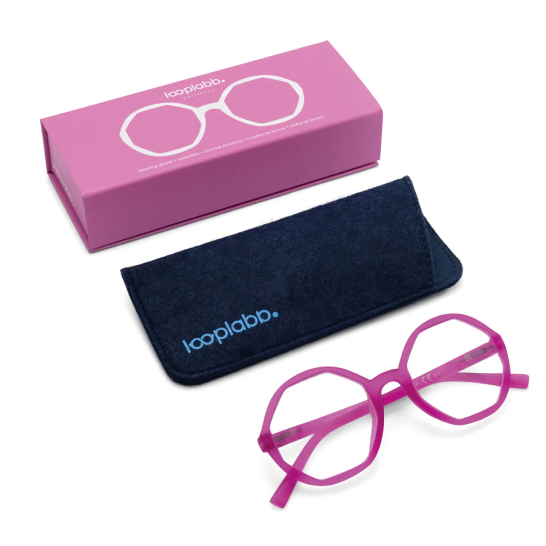 Looplabb Lolita Crystal Champagne Reading Glasses