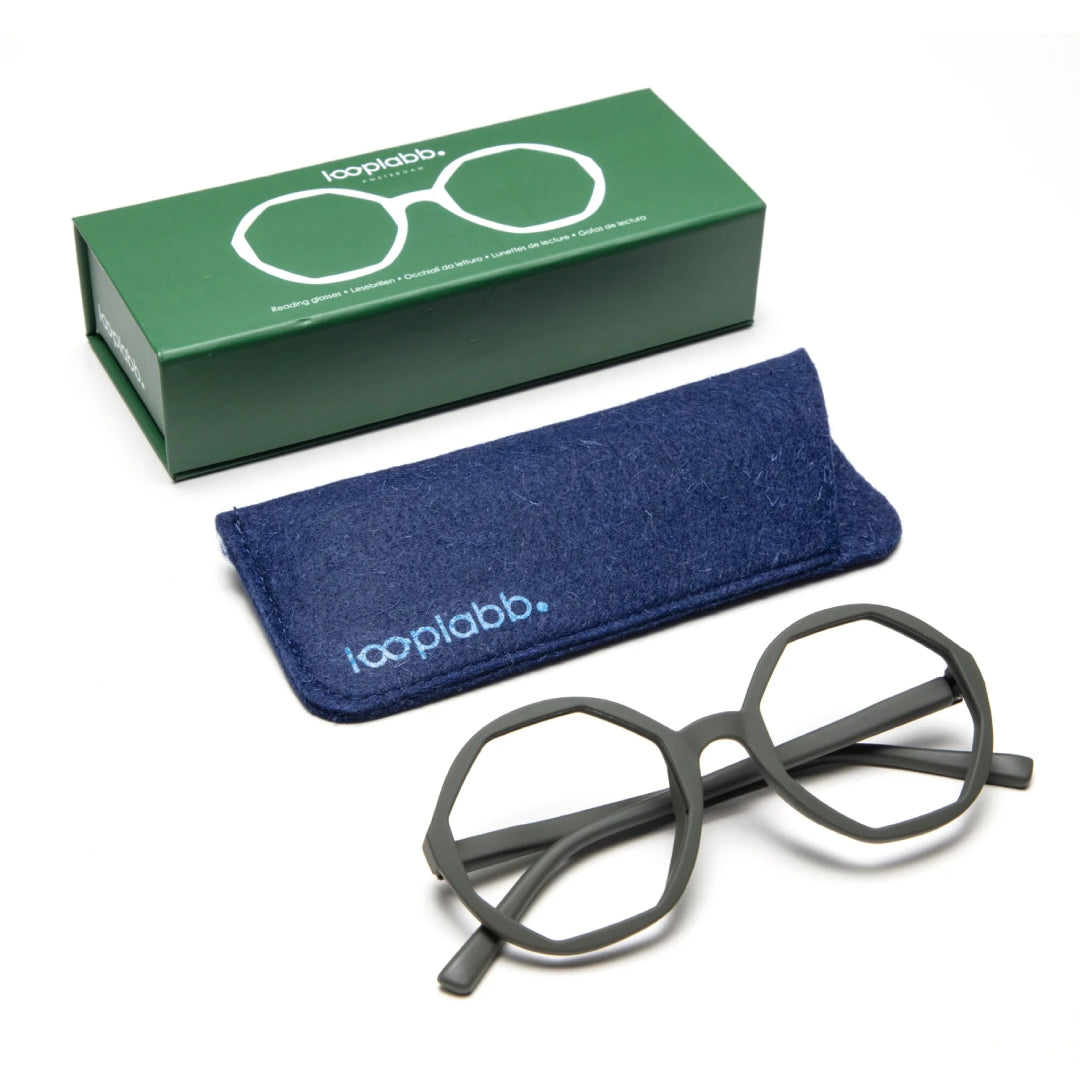 Looplabb Lolita Crystal Champagne Reading Glasses
