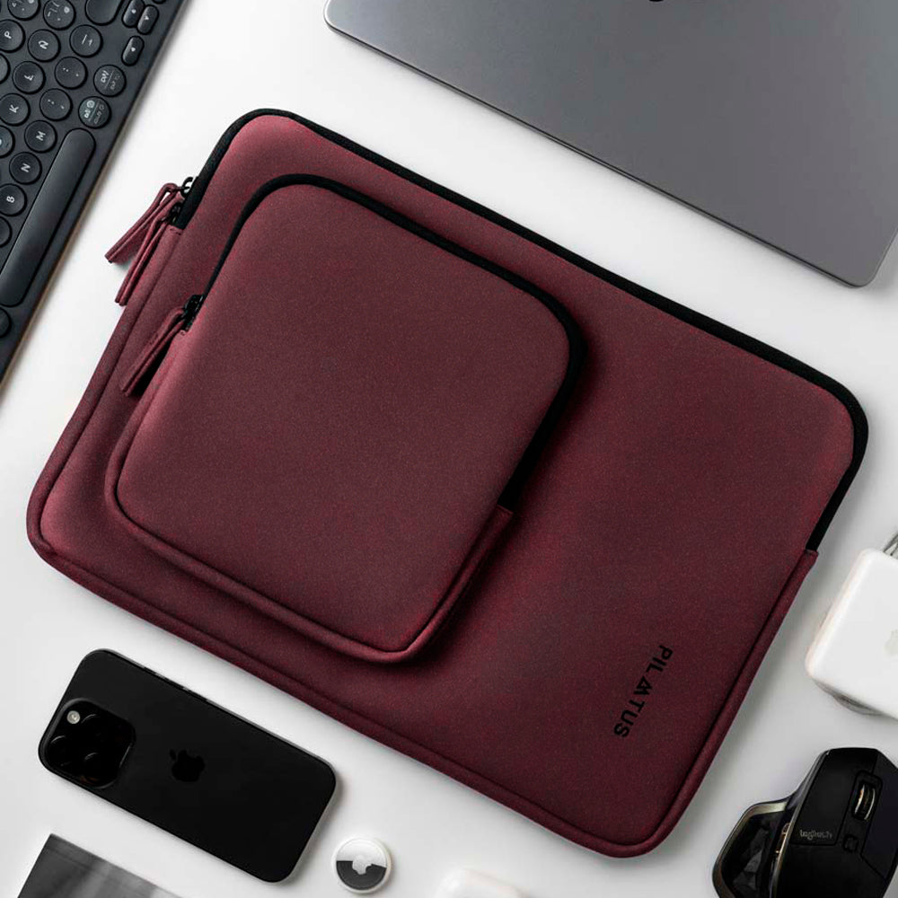 Προστατευτική Θήκη Laptop Pilatus Urban Sleeve Metal Wine 14"
