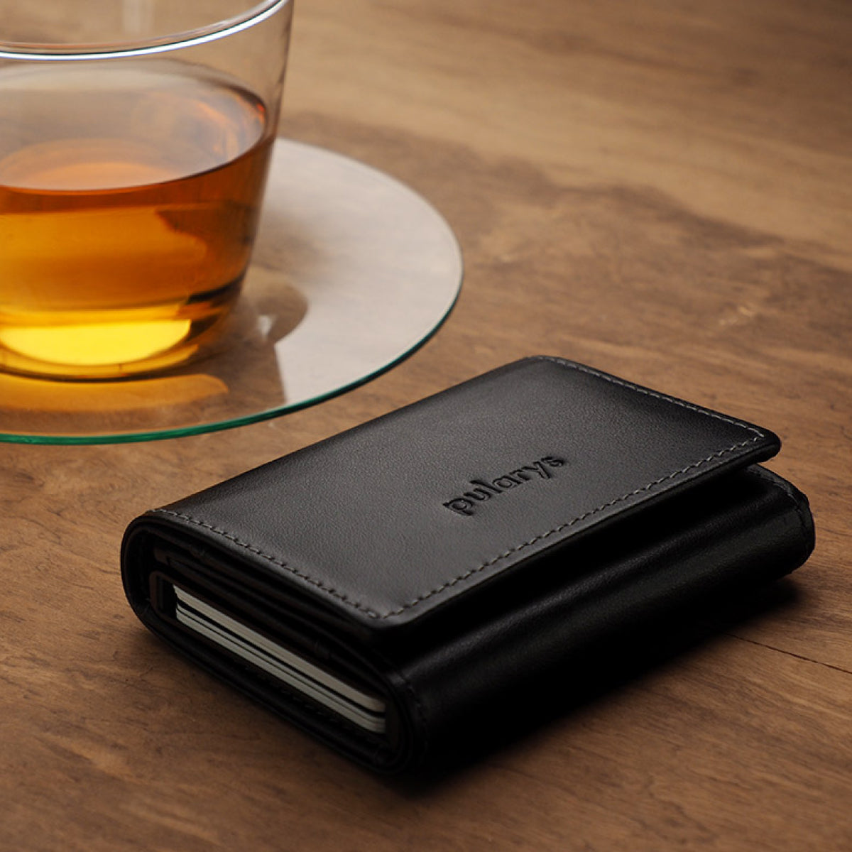 Pularys Bosto RFID Italia Leather Black 172713101