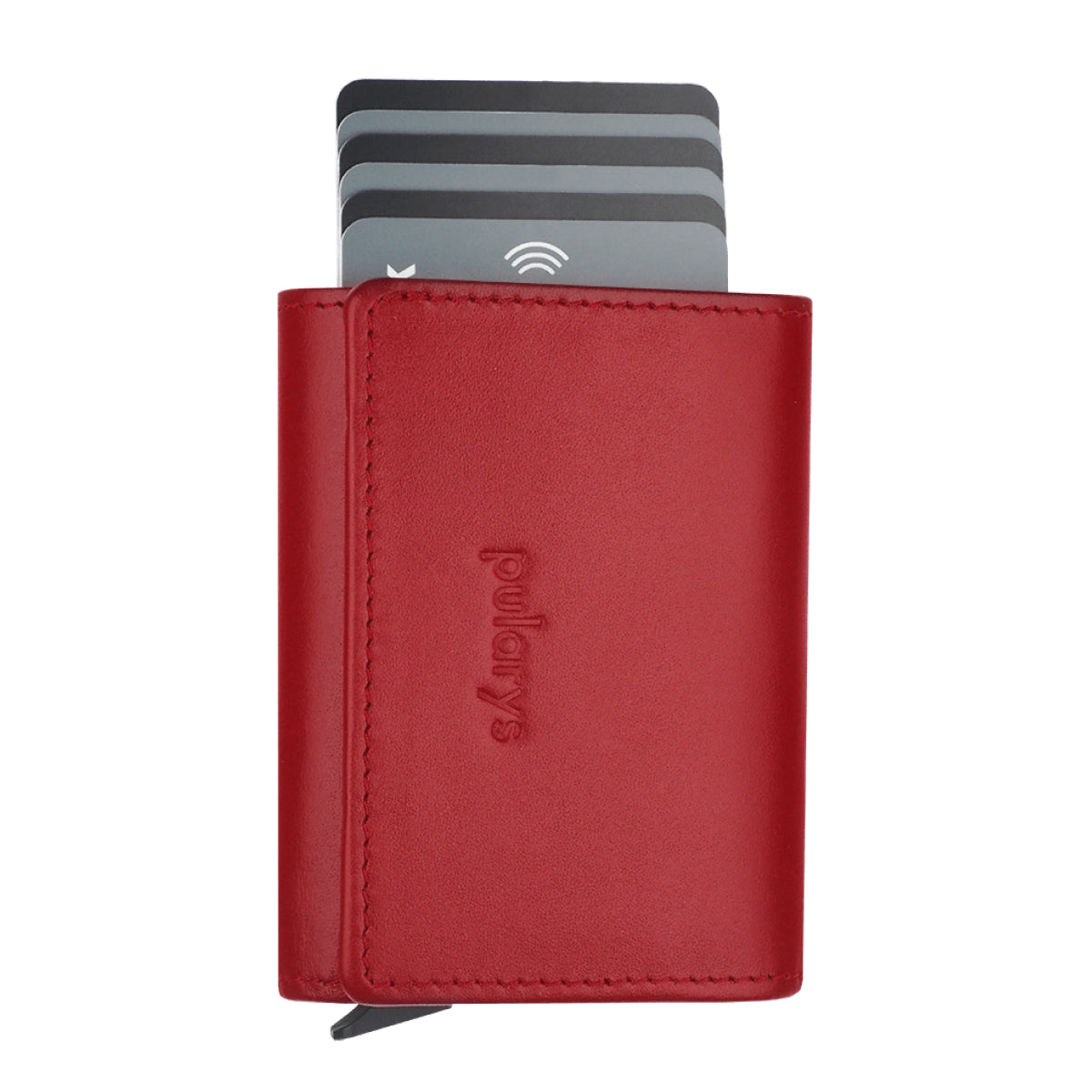 Pularys Bosto RFID Italia Leather Red 172713111