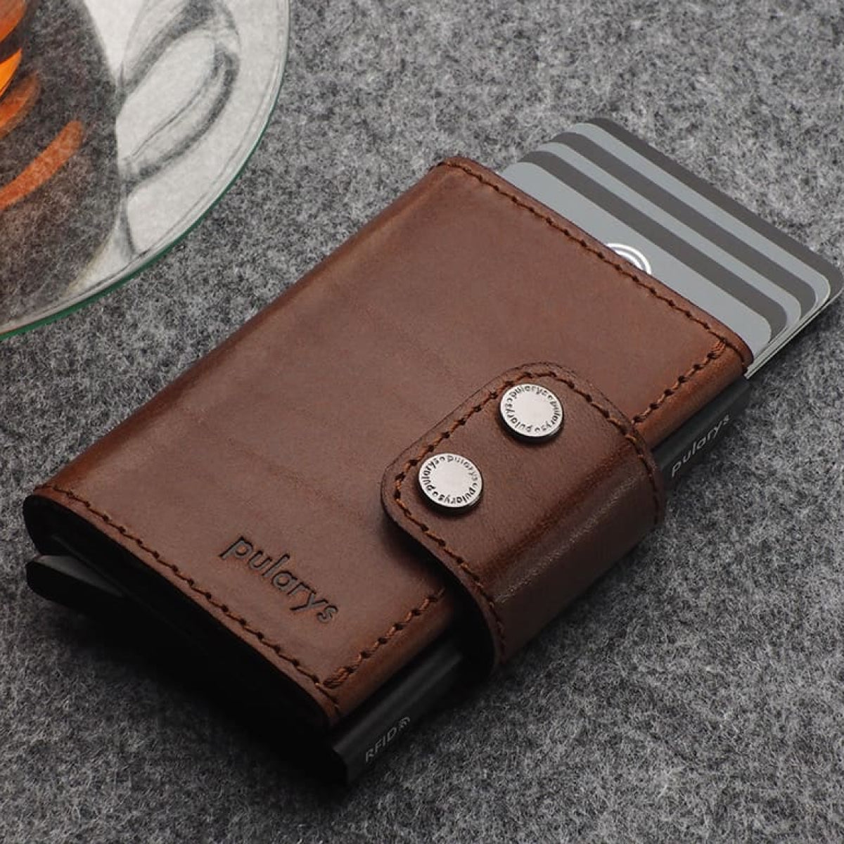 Pularys Doppio Max RFID Brown 217214102