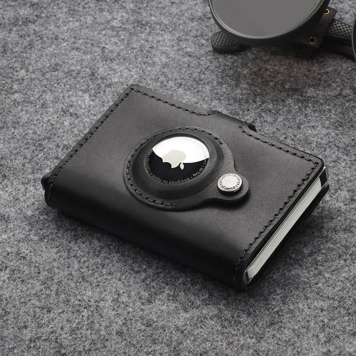 Pularys Easy Wallet for AirTag Black 217414101