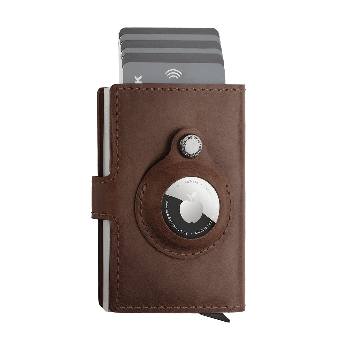 Pularys Easy Wallet for AirTag Brown 217414102