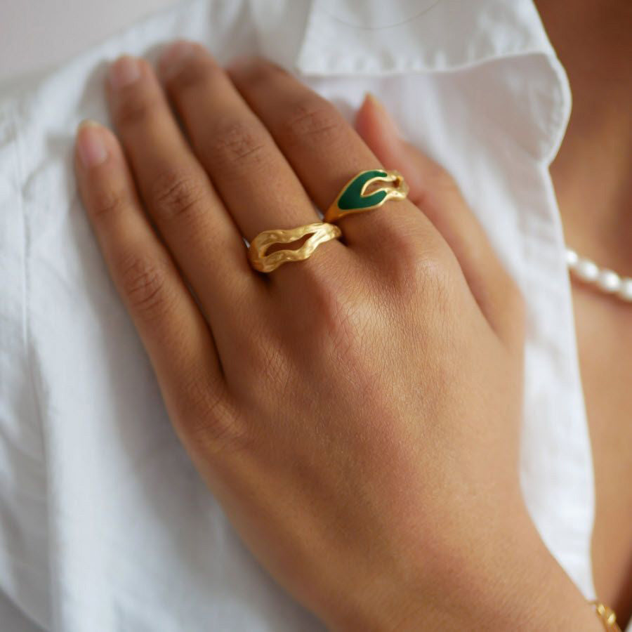 Enamel Ring Charlotte R70GM