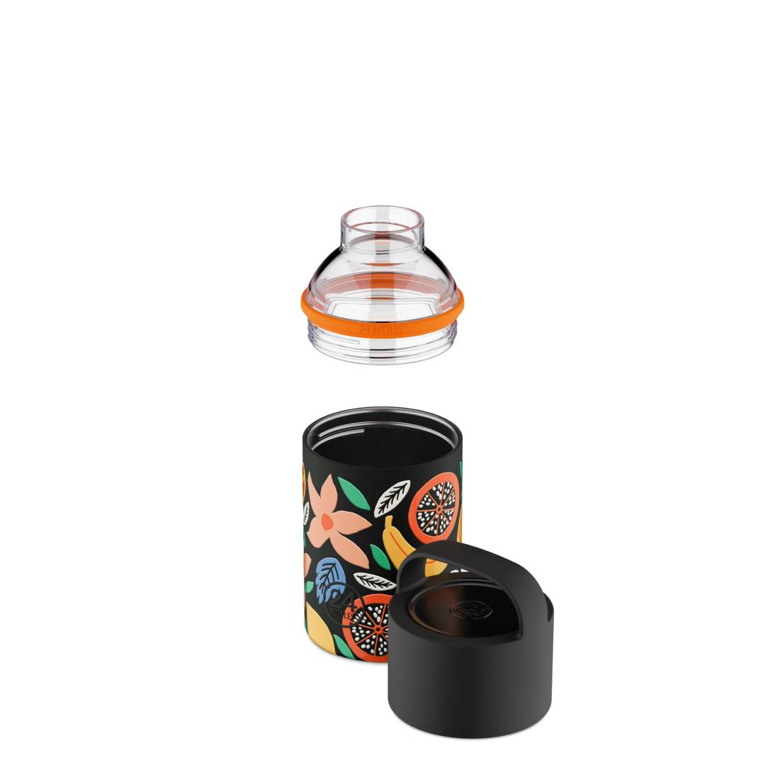 24BOTTLES Spin Bottle Tropical Noir 480ml