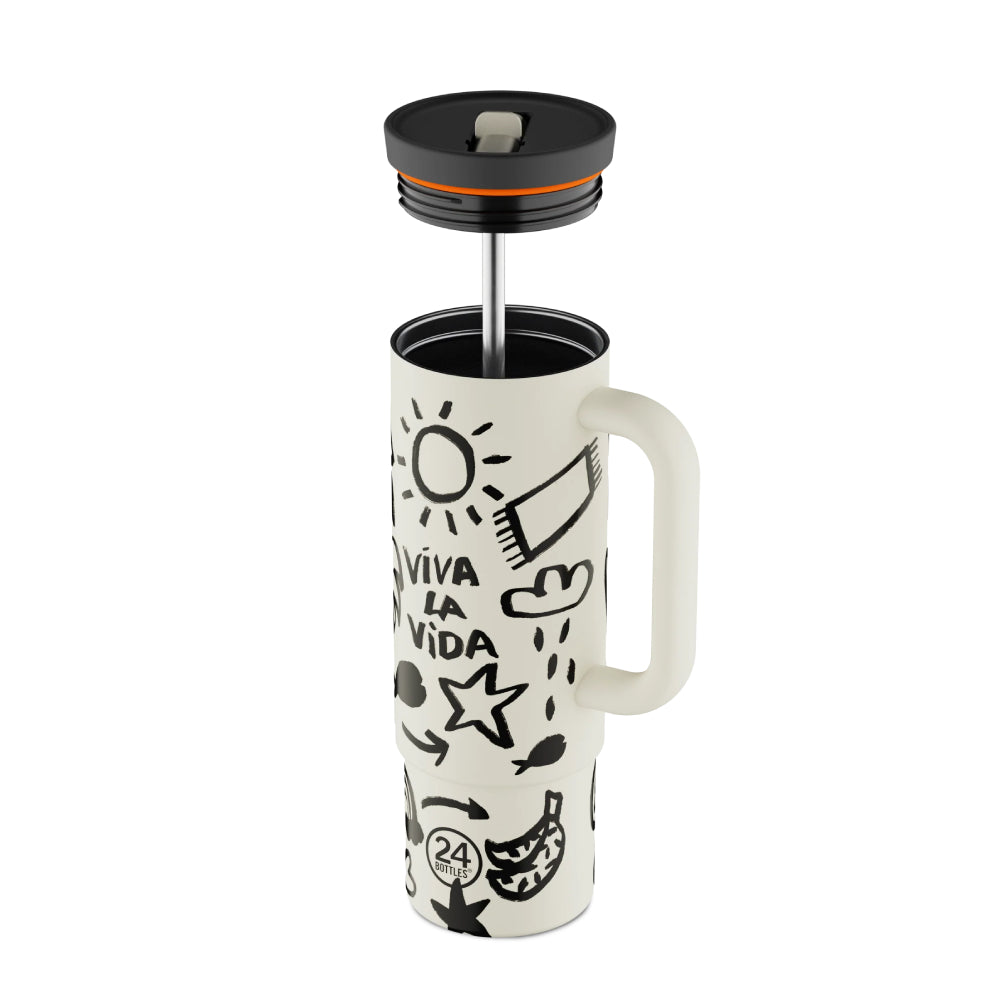 24BOTTLES Clima Bottle Tuxedo Black 1500 ML