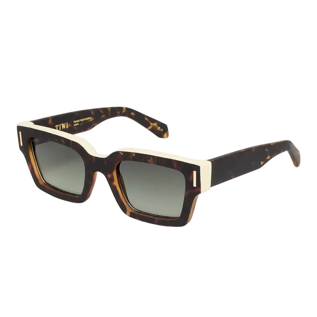Γυαλιά Ηλίου KOBE 13 RUBBER VINTAGE TORTOISE/BEIGE TOP LINE WHITH GREEN GRADIENT