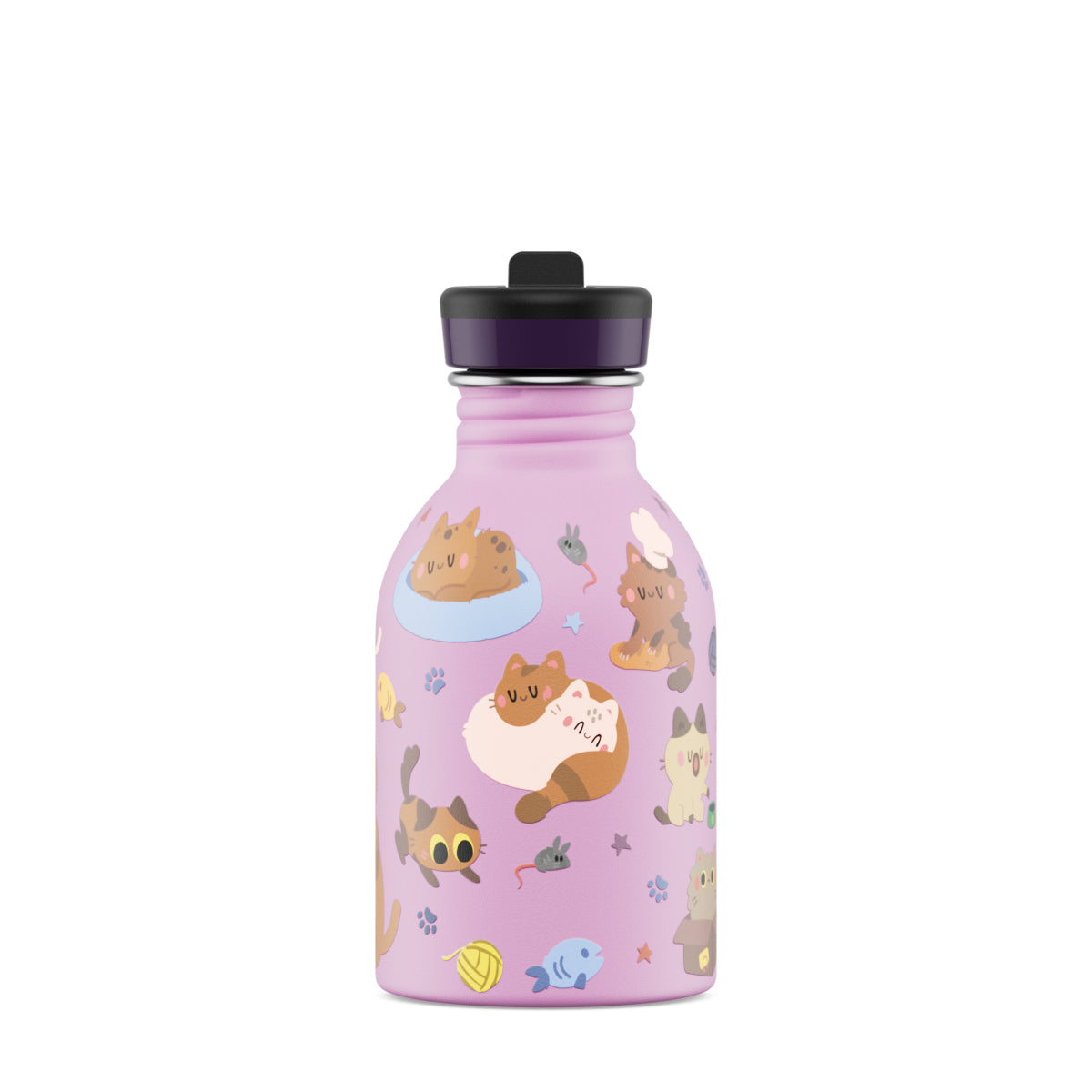 24BOTTLES Urban Bottle Kids Meow Friends 250ml