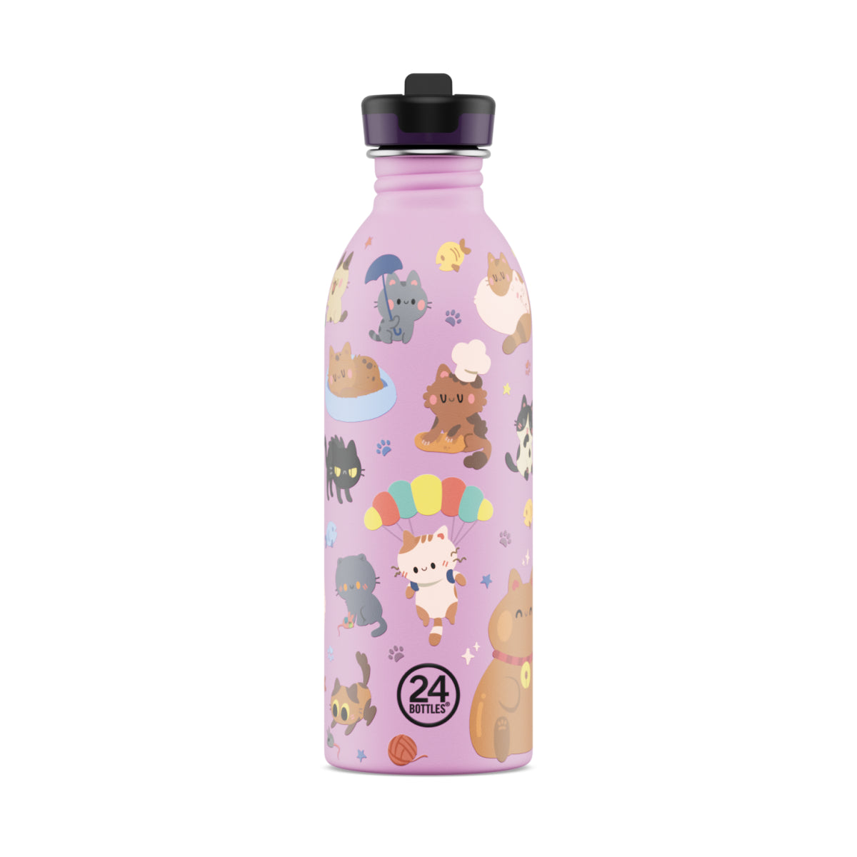 24BOTTLES Urban Kids Bottle Meow Friends 500ml