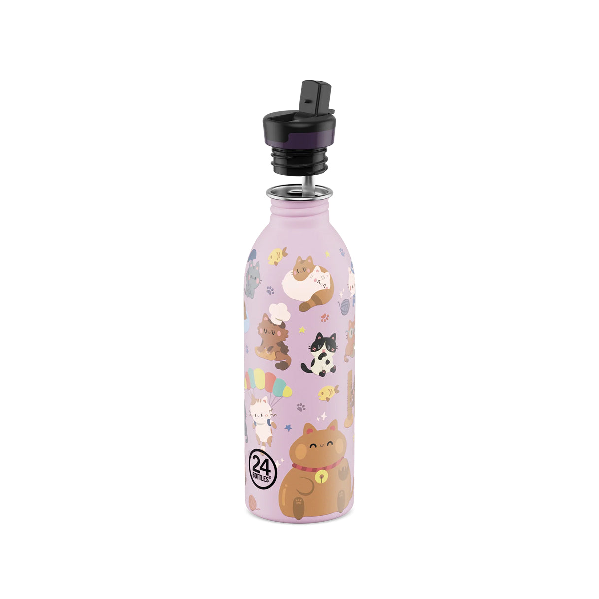 24BOTTLES Urban Kids Bottle Meow Friends 500ml