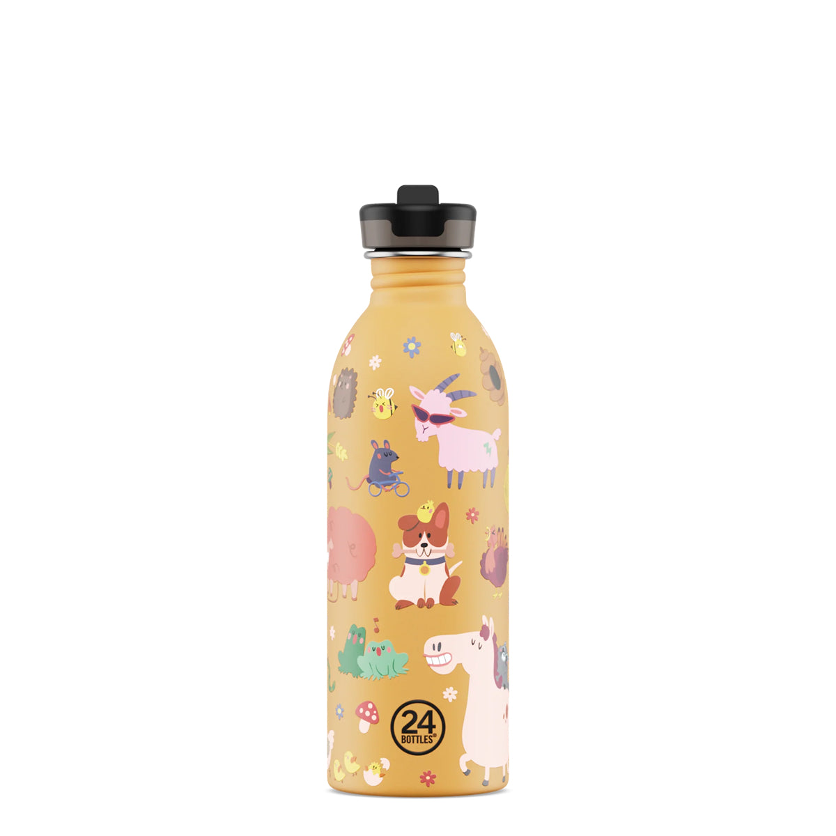 24BOTTLES Urban Kids Bottle Farm Friends 500ml