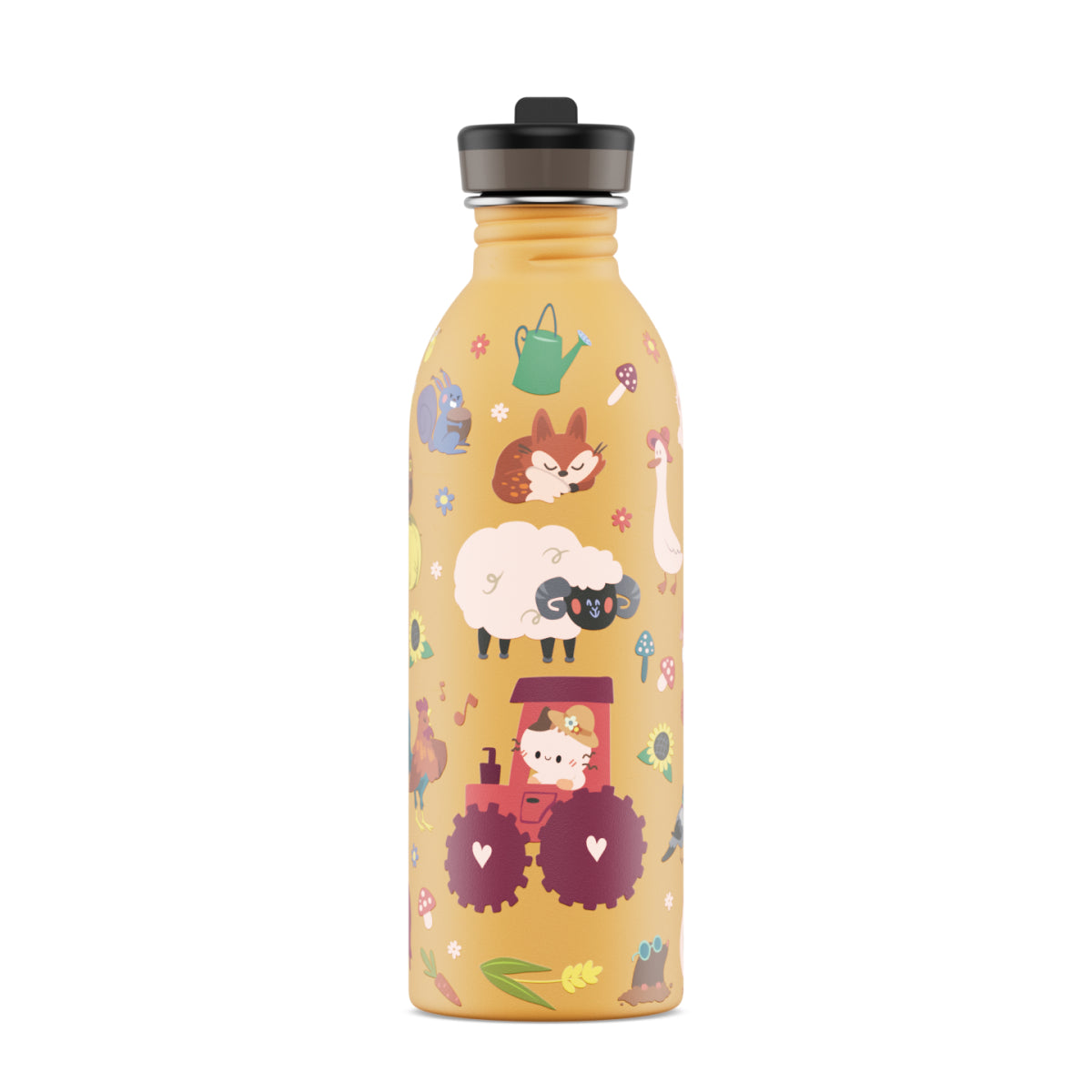 24BOTTLES Urban Kids Bottle Farm Friends 500ml