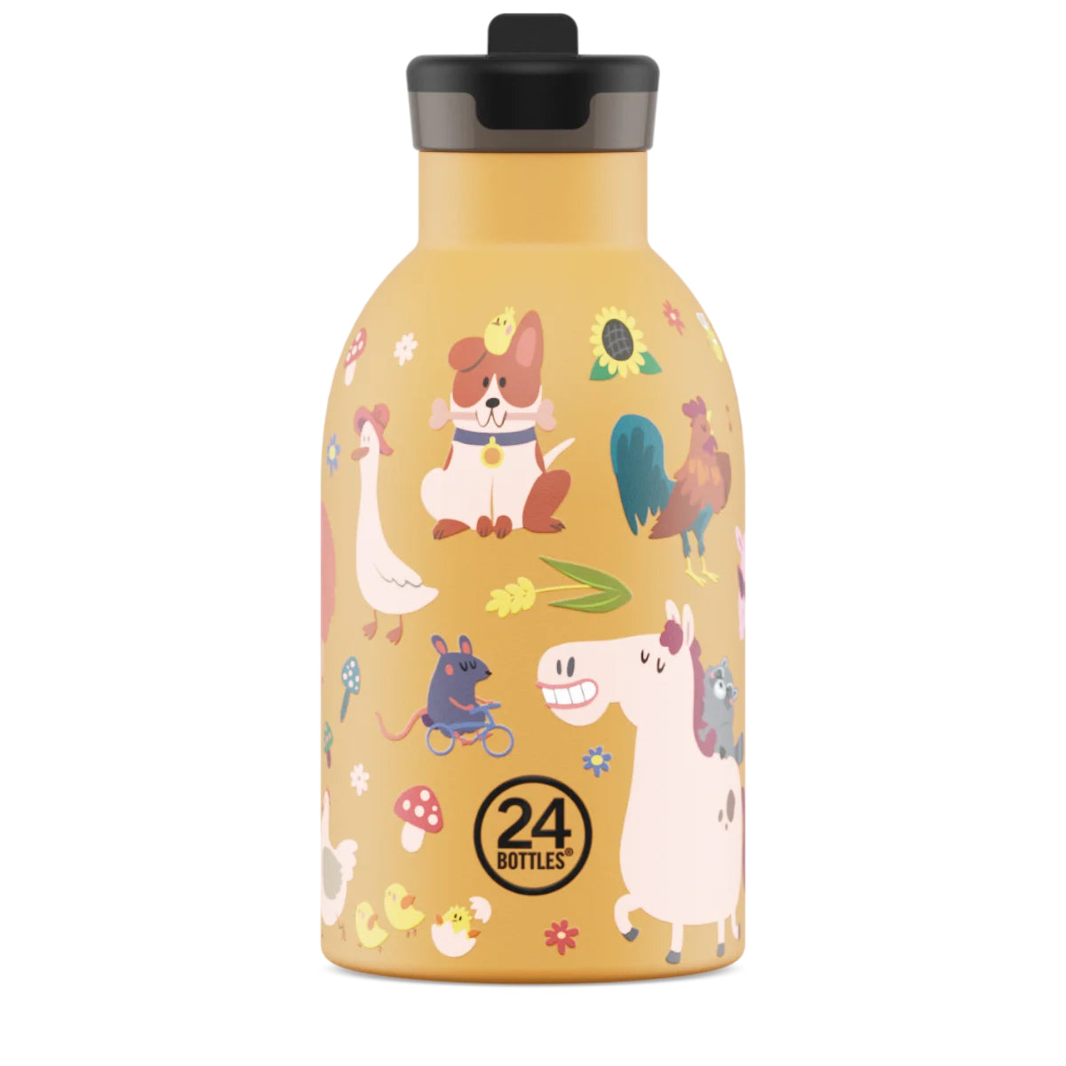 24BOTTLES Clima Kids 330ml Farm Friends