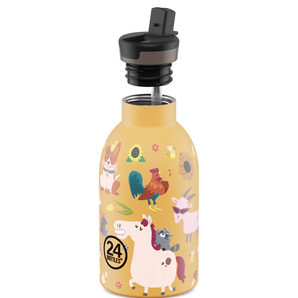 24BOTTLES Clima Kids 330ml Farm Friends