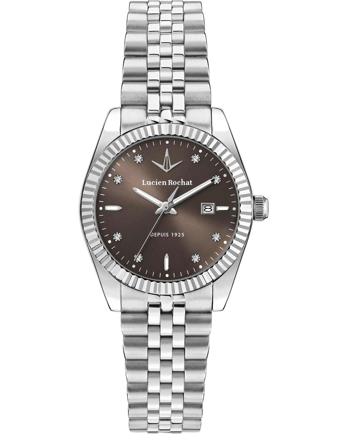 Ρολόι LUCIEN ROCHAT Bienne Silver Stainless Steel Bracelet