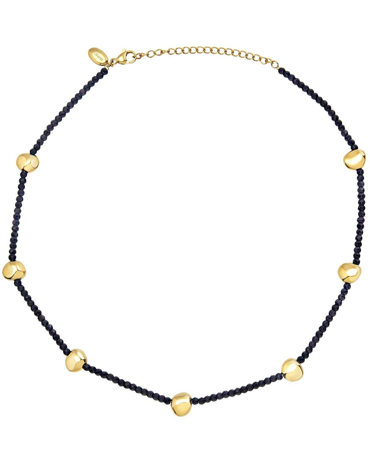 Κολιέ BREIL B Rocks από ανοξείδωτο ατσάλι με κρύσταλλα