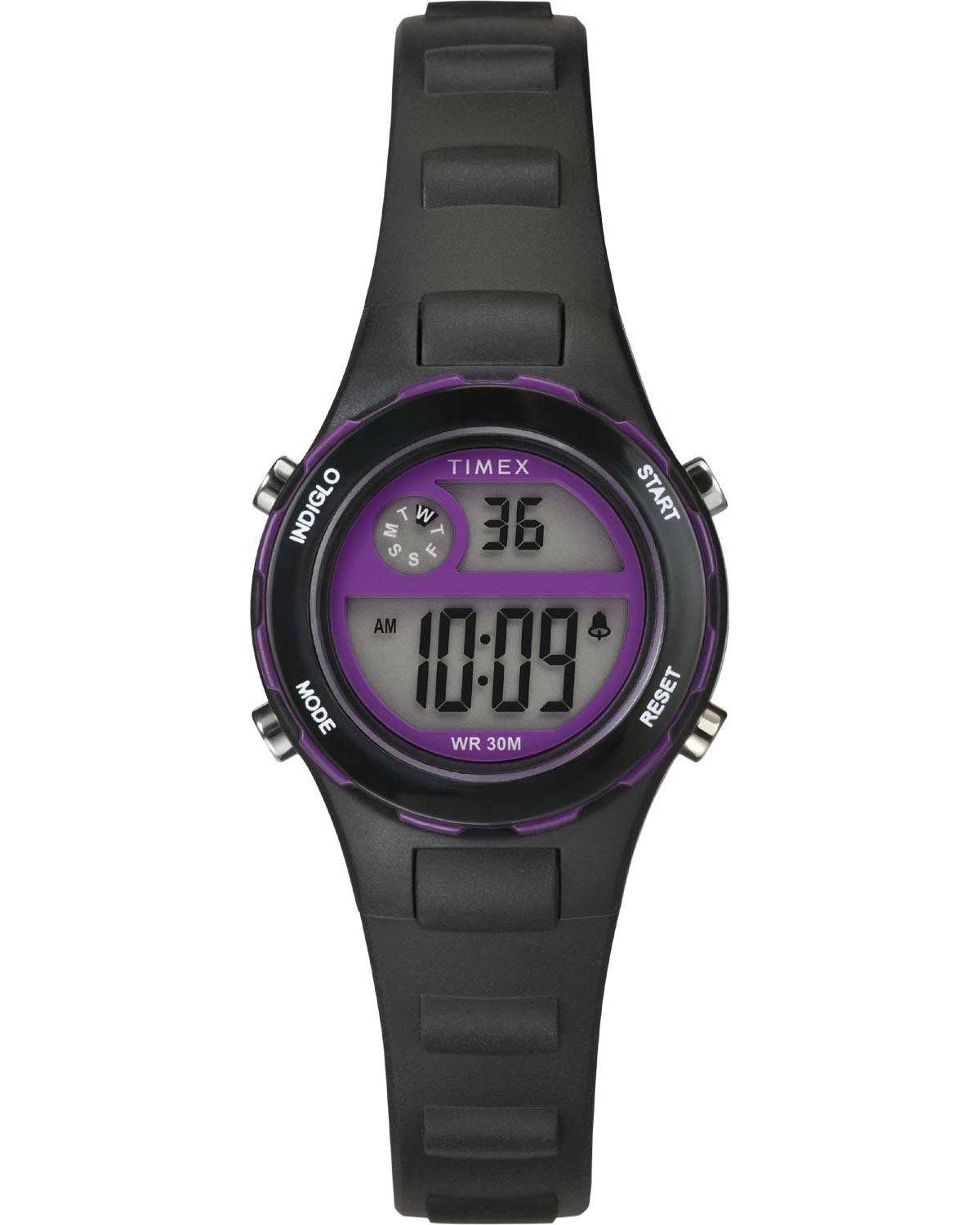 Παιδικό ρολόι TIMEX Time Machines Chronograph Black Resin Strap