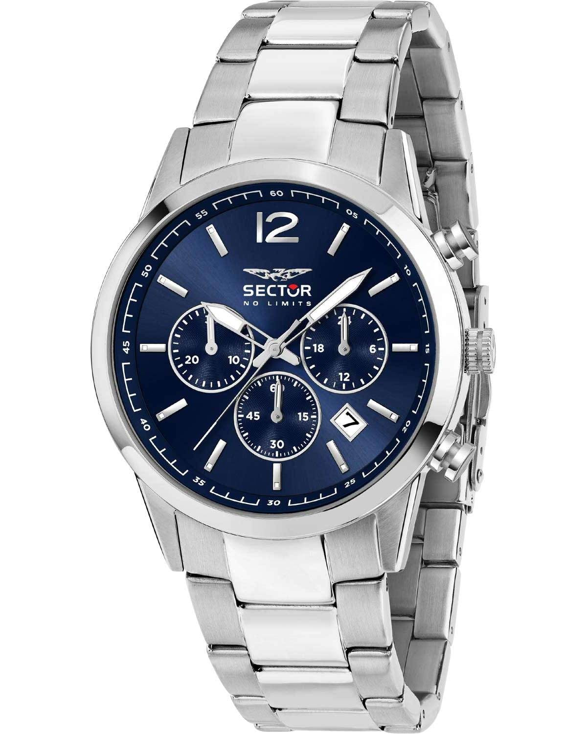 Ρολόι SECTOR 660 Chronograph Silver Stainless Steel Bracelet