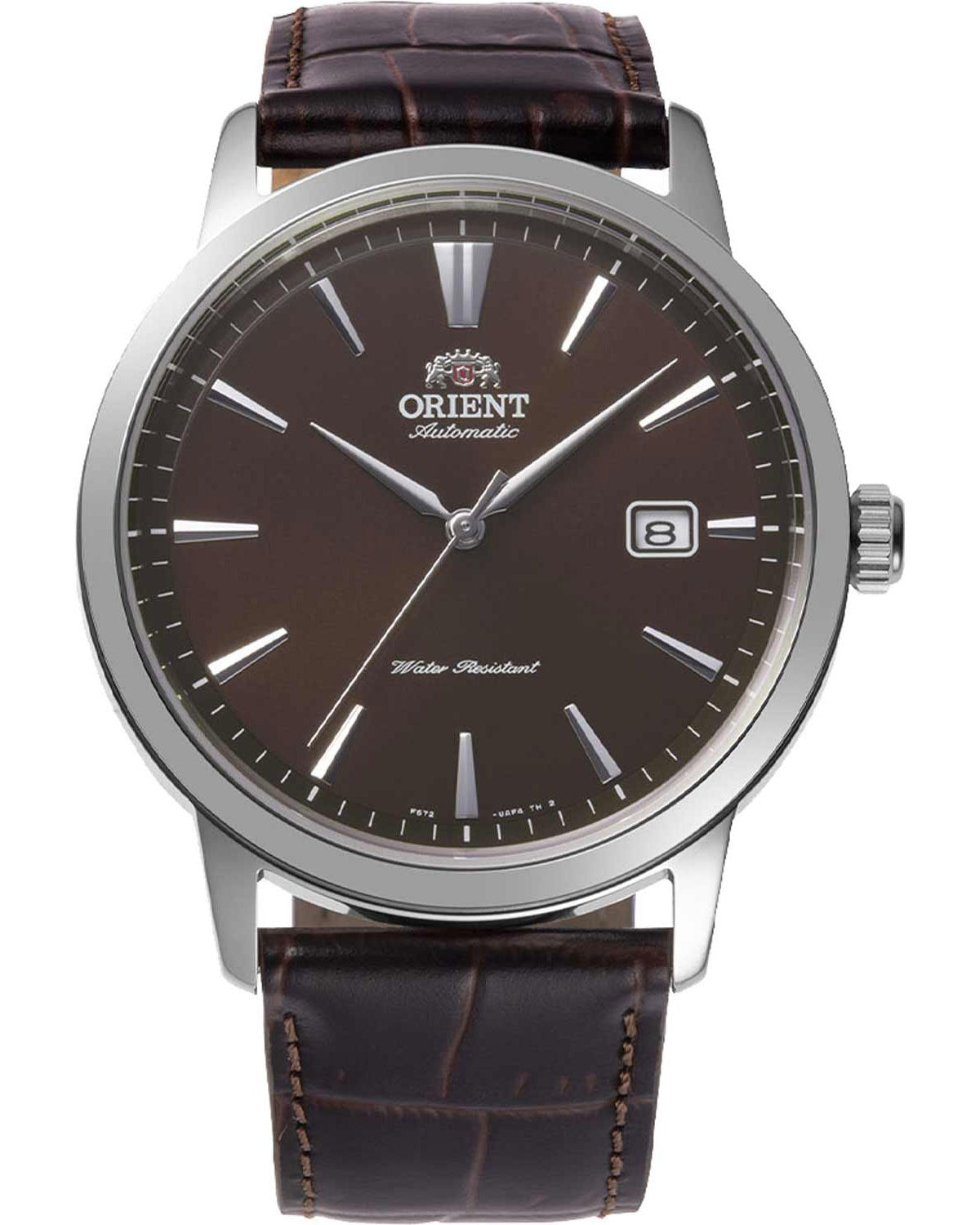 Ρολόι ORIENT Contemporary European Exclusive Automatic Brown Leather Strap