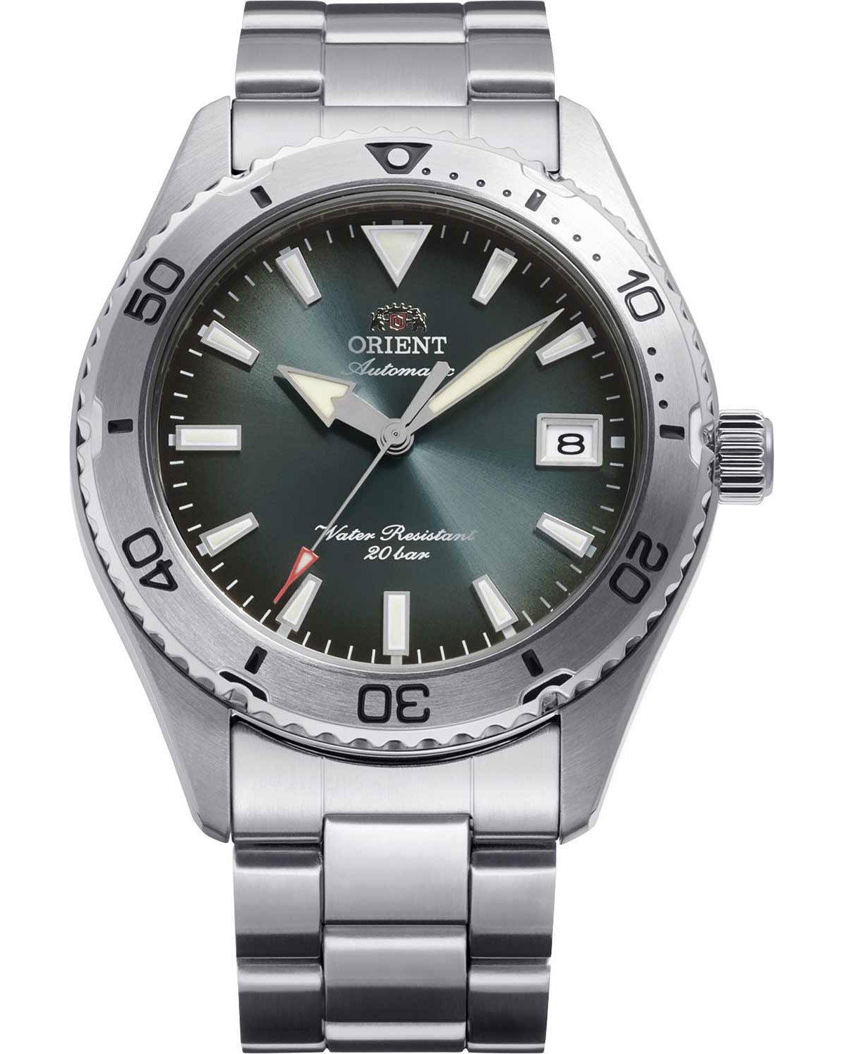 Ρολόι ORIENT Sports Mako 40 αυτόματο με ατσάλινο μπρασελέ