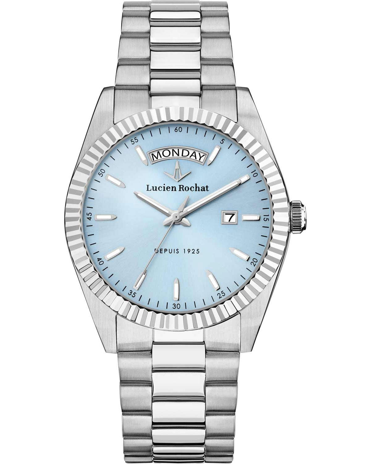 Ρολόι LUCIEN ROCHAT Bienne Silver Stainless Steel Bracelet