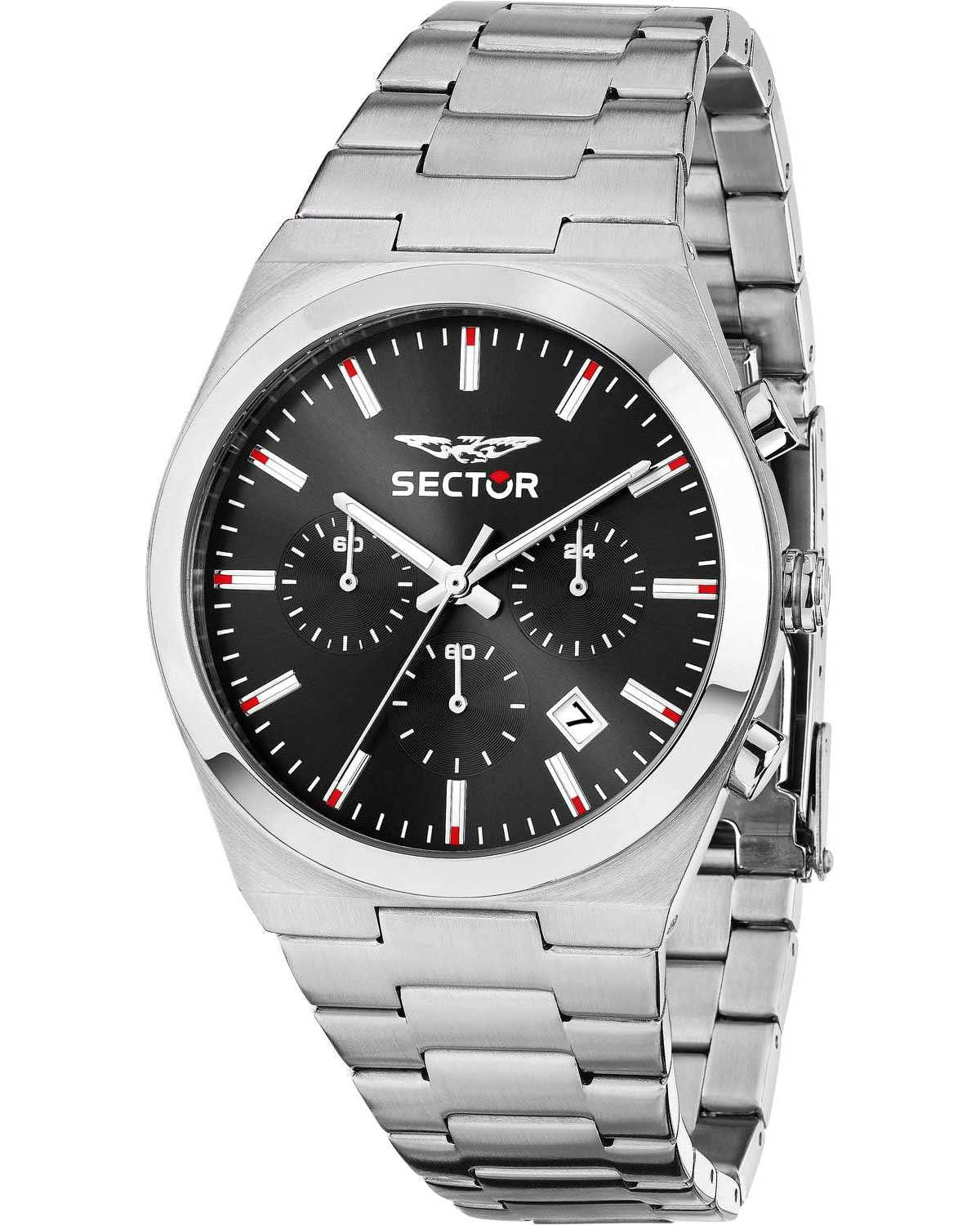 Ρολόι SECTOR C300 Chronograph Silver Stainless Steel Bracelet