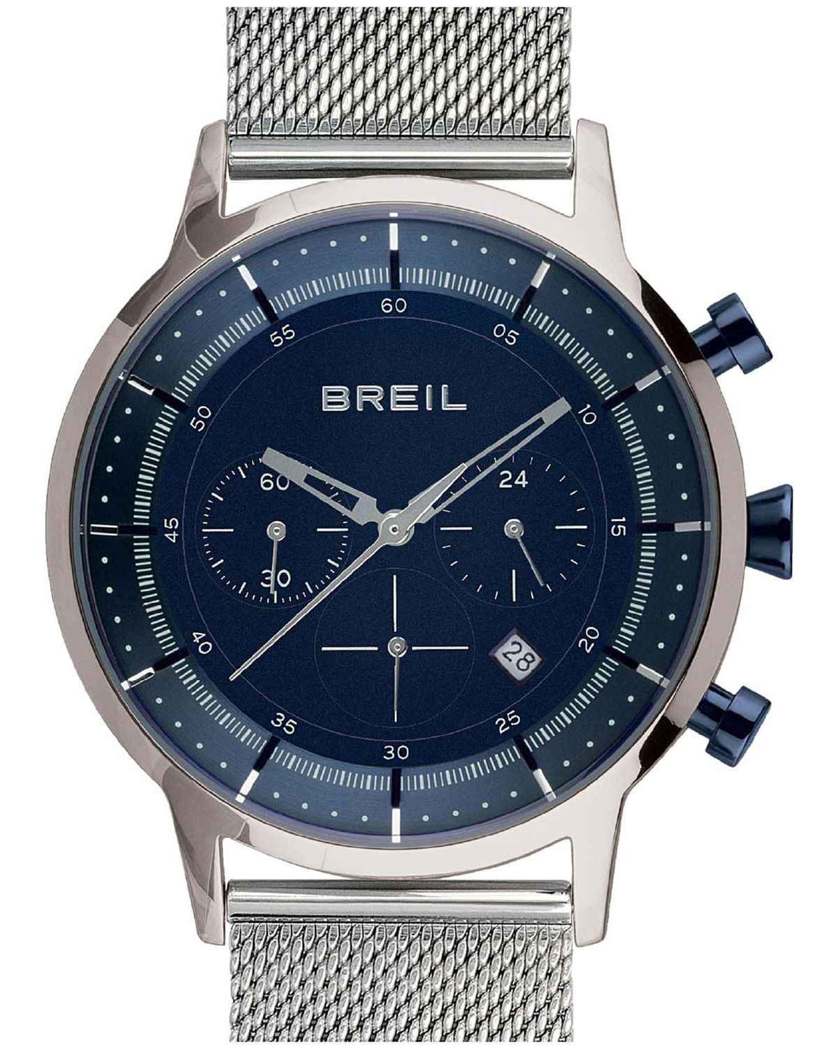 Ρολόι BREIL Six.3.Nine Chronograph Silver Stainless Steel Bracelet Gift Set