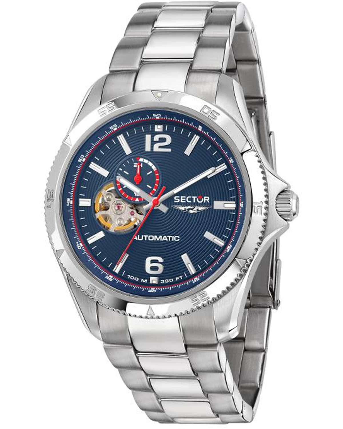 Ρολόι SECTOR ADV2500 Automatic Silver Stainless Steel Bracelet