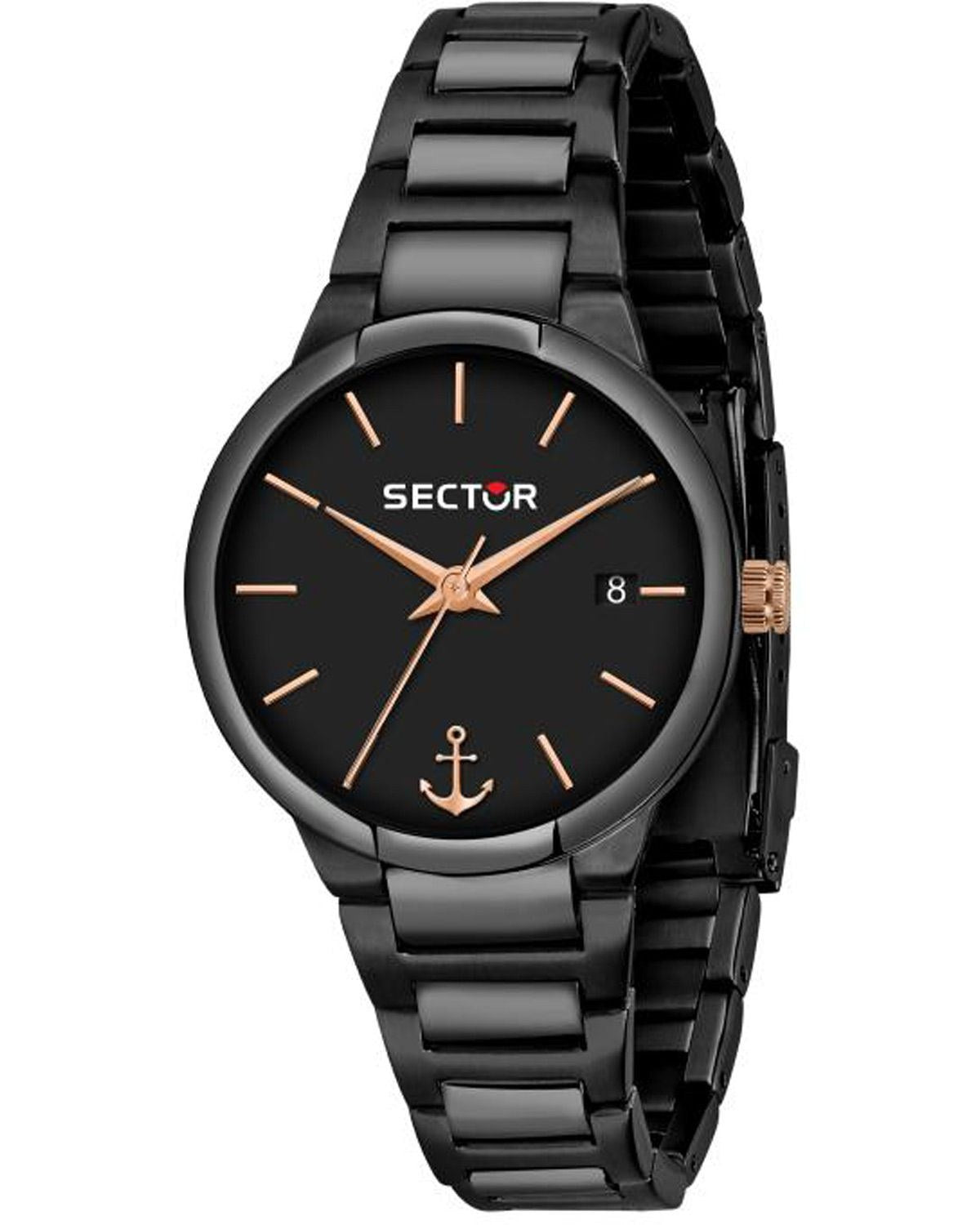 Ρολόι SECTOR 230 Black Stainless Steel Bracelet