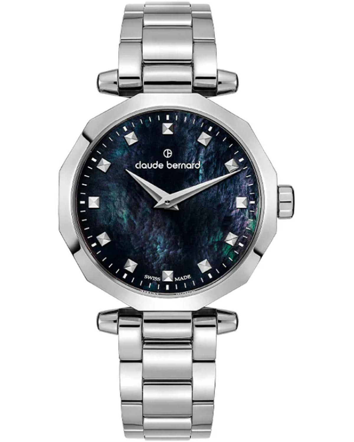 Γυναικείο ρολόι CLAUDE BERNARD Dress Code με μπρασελέ από ανοξείδωτο ατσάλι