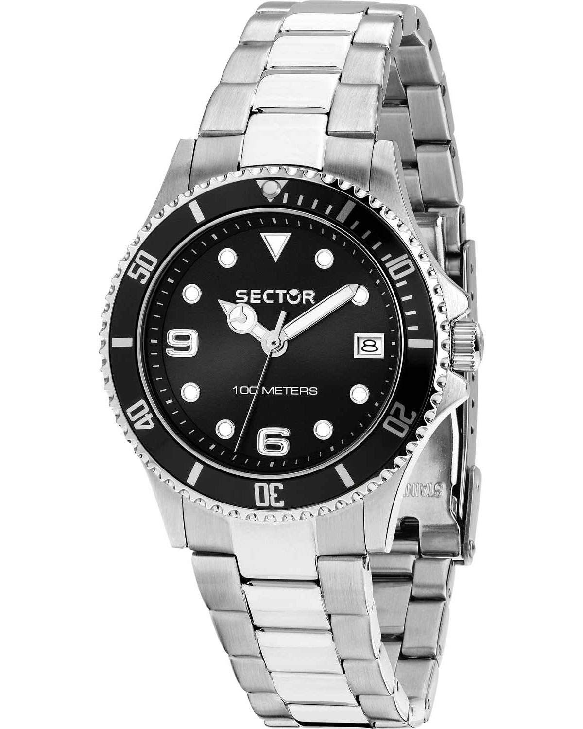 Ρολόι SECTOR 230 Silver Stainless Steel Bracelet