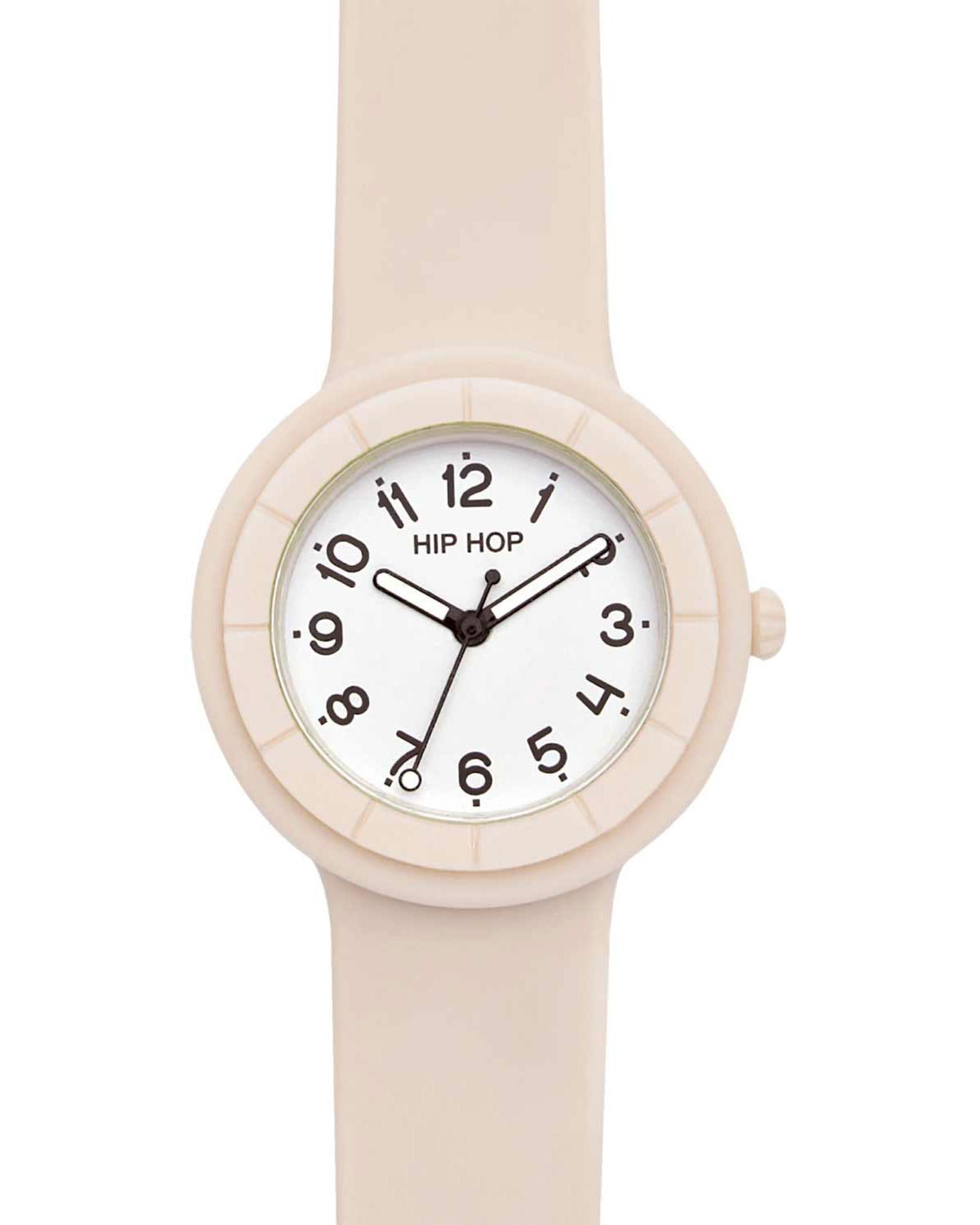 Ρολόι HIP HOP Hero.DOT Ballet Beige Silicone Strap