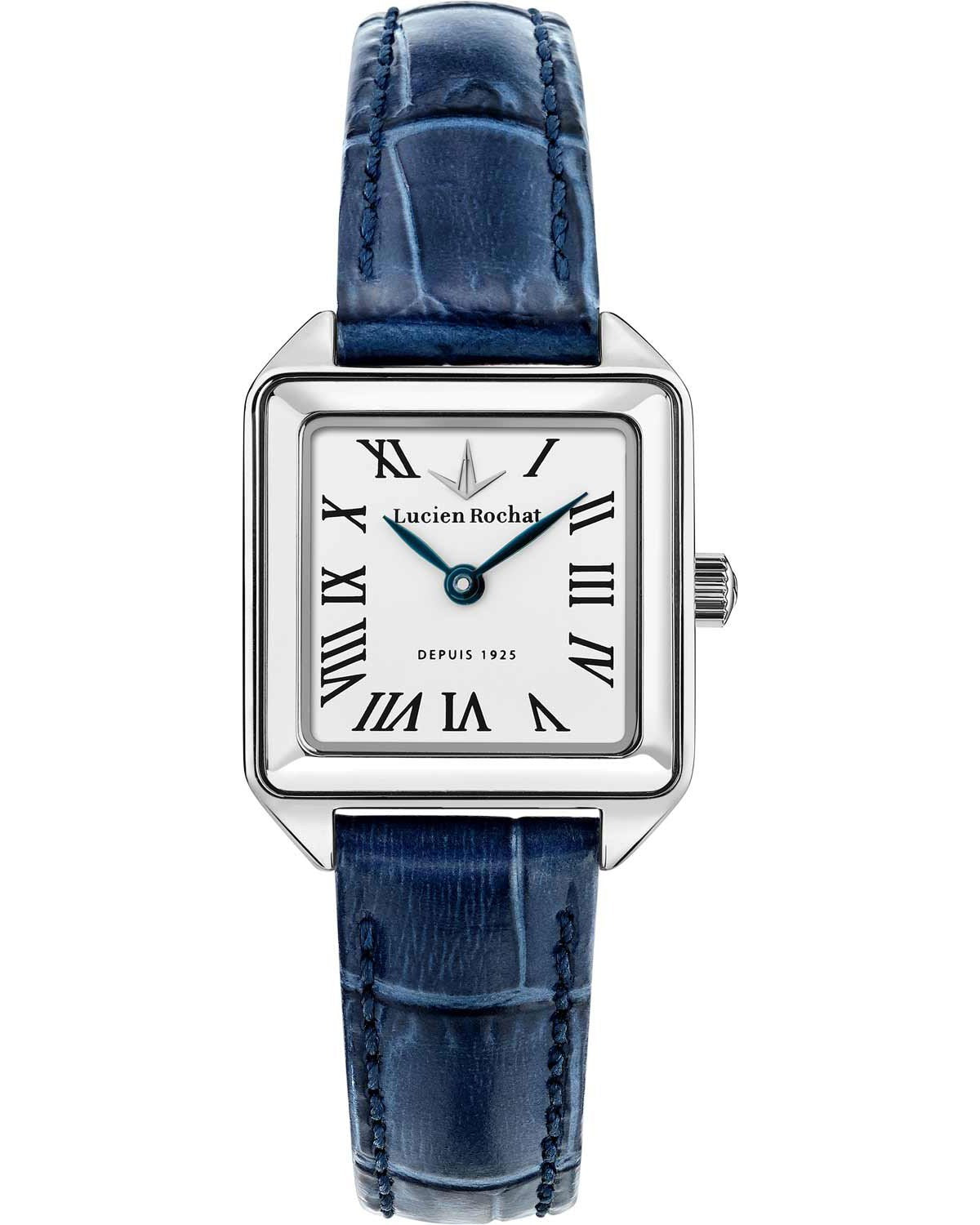 Ρολόι LUCIEN ROCHAT Aurorae Blue Leather Strap