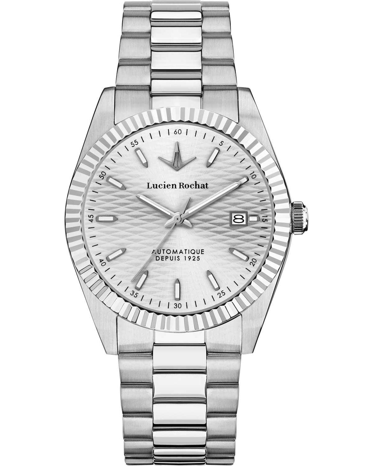 Ρολόι LUCIEN ROCHAT Bienne Automatic Silver Stainless Steel Bracelet