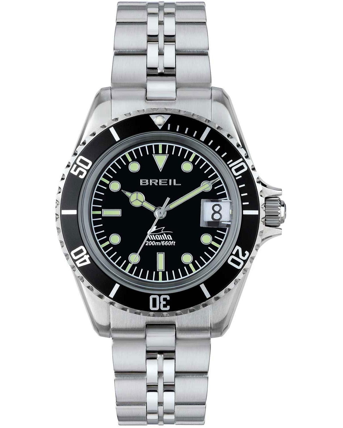 Ρολόι BREIL Manta Heritage Silver Stainless Steel Bracelet