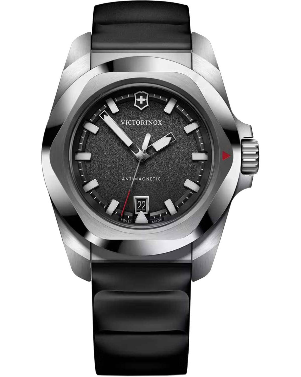 Ρολόι VICTORINOX I.N.O.X. Black Rubber Strap