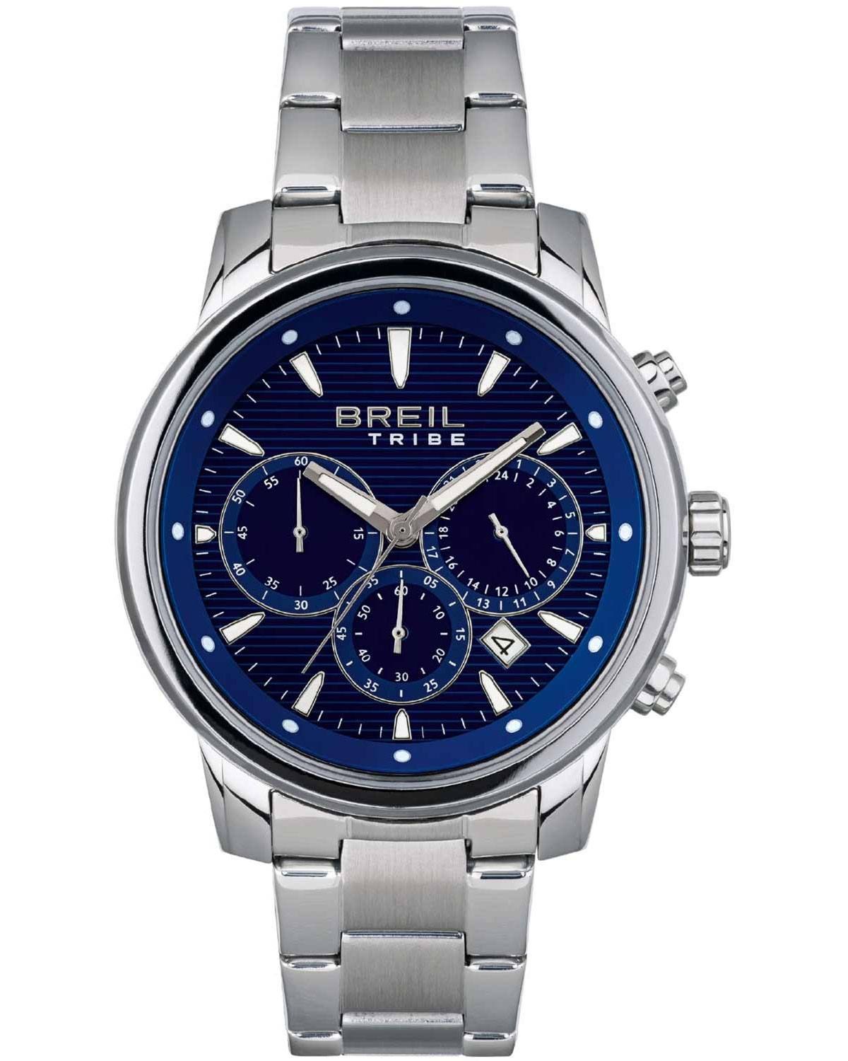 Ρολόι BREIL Tribe Caliber Chronograph Silver Stainless Steel Bracelet