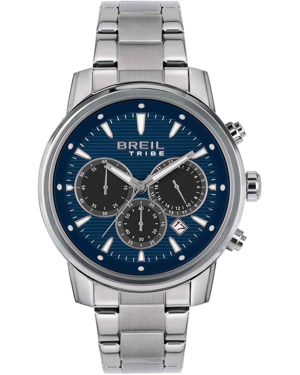 Ρολόι BREIL Tribe Caliber Silver Stainless Steel Bracelet
