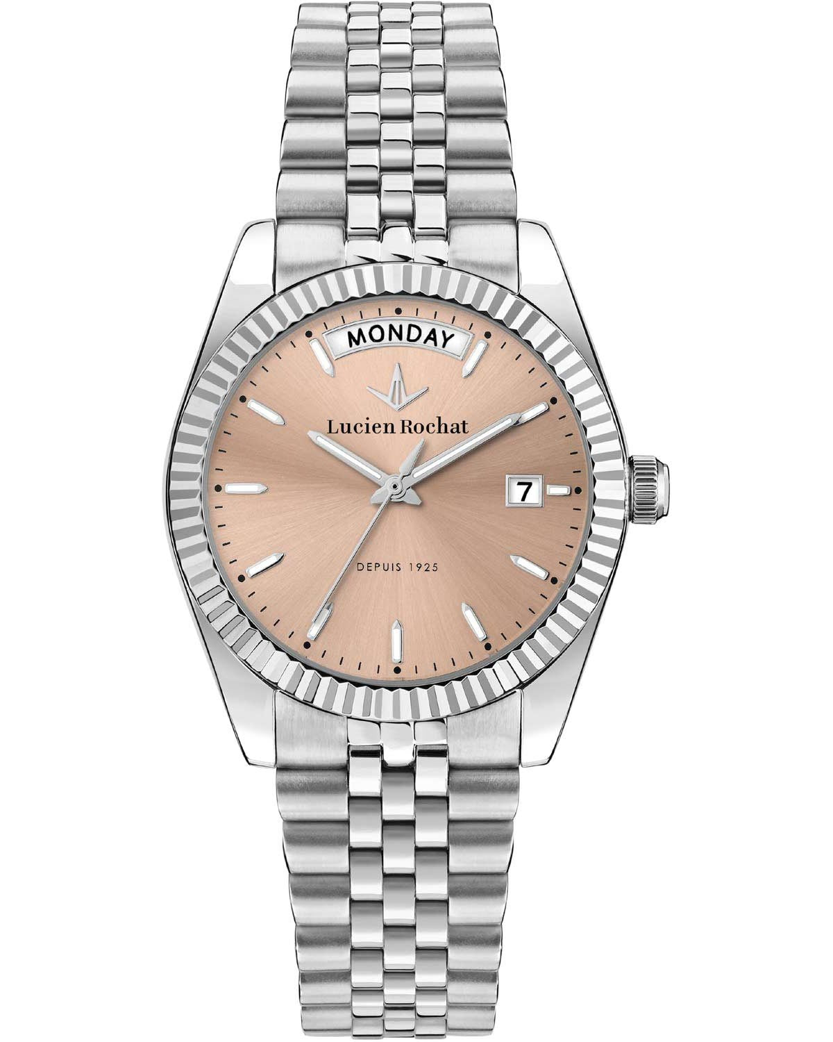 Ρολόι LUCIEN ROCHAT Bienne Silver Stainless Steel Bracelet