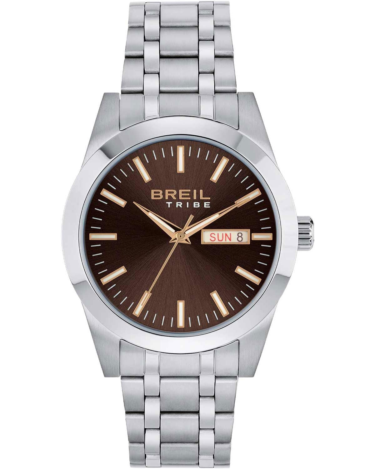 Ρολόι BREIL Tribe Rank Silver Stainless Steel Bracelet